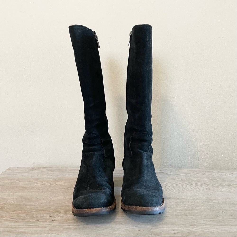 Ugg | Tall Black Suede boots